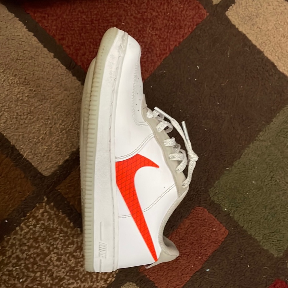 Nike airforce 1s low Orange swoosh